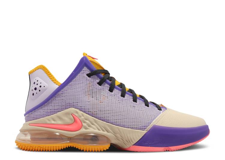 【 NIKE LEBRON 19 LOW 'MISMATCH' / LILAC DARK SMOKE GREY PEARL 】 レブロン 灰色 グレー パール スニーカー メンズ ナイキ