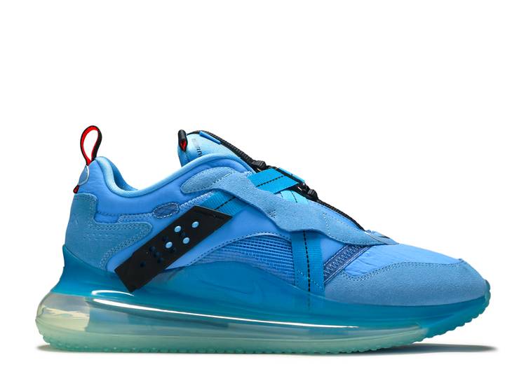【 NIKE ODELL BECKHAM JR X AIR MAX 720 SLIP \u0027UNIVERSITY BLUE\u0027 / UNIVERSITY BLUE BLACK INDUSTRIAL 】 マックス 青み 青色 黒いこと 黒いこと 大気圏マックス スニーカー メンズ ナイキ