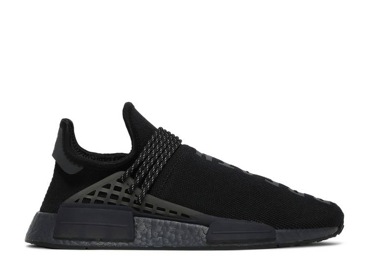 【 ADIDAS PHARREL X NMD HUMAN RACE 'TRIPLE BLACK' / BLACK 】 アディダス 黒色 ブラック スニーカー メンズ