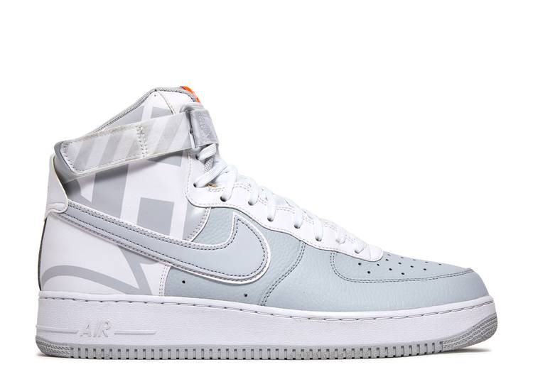 【 NIKE AIR FORCE 1 HIGH 07 LV8 'MATTE SILVER' / MATTE SILVER SUMMIT WHITE 】 ハイ 銀色 シルバー 白色 ホワイト エアフォース スニーカー メンズ ナイキ|スニケス