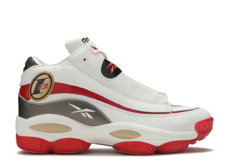 【 REEBOK ANSWER 1 DMX RETRO \u0027OG\u0027 / WHITE EXCELLENT RED BRASS 】 リーボック 白いこと 白いこと 赤 赤いこと スニーカー メンズ