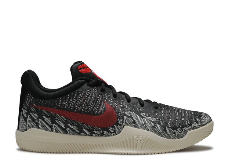 【 NIKE MAMBA RAGE 'BRIGHT CRIMSON' / BLACK SAIL BRIGHT CRIMSON 】 マンバ 黒色 ブラック クリムゾン スニーカー メンズ ナイキ|スニケス