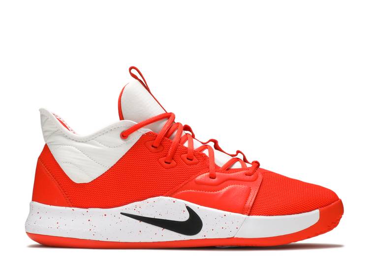 【 NIKE PG 3 TB 'TEAM ORANGE' / TEAM ORANGE BLACK WHITE 】 チーム 橙 オレンジ 黒色 ブラック 白色 ホワイト スニーカー メンズ ナイキ|スニケス