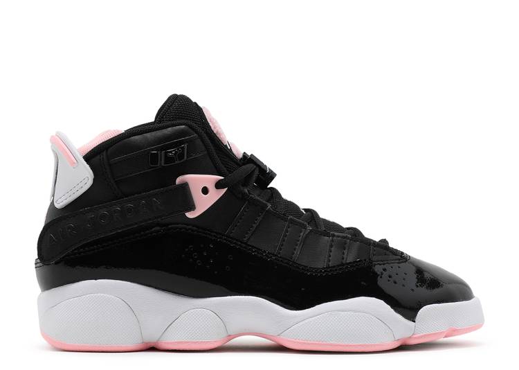 【 AIR JORDAN JORDAN 6 RINGS GS 'BLACK ARCTIC PUNCH' / BLACK ARCTIC PUNCH WHITE 】 ナイキ リング 黒色 ブラック 白色 ホワイト エアジョーダン ジュニア キッズ ベビー マタニティ スニーカー