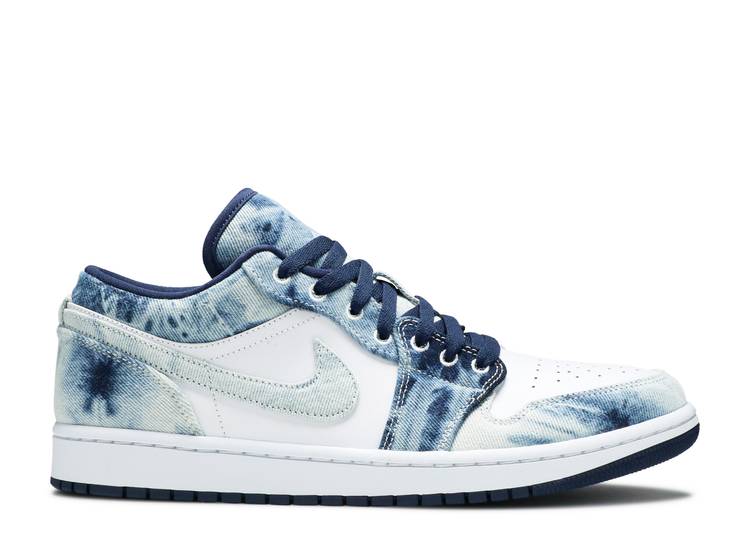 【 AIR JORDAN JORDAN 1 LOW SE 'WASHED DENIM' / WASHED BLUE WHITE BLUE 】 ナイキ 青色 ブルー 白色 ホワイト エアジョーダン スニーカー メンズ