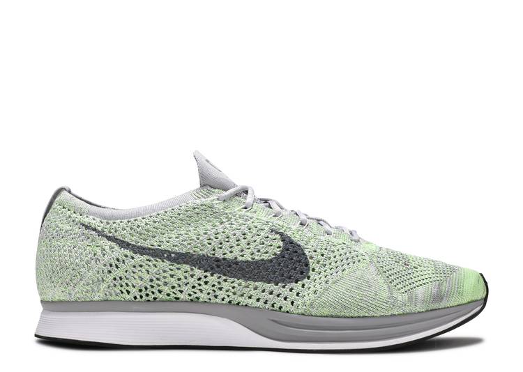 【 NIKE FLYKNIT RACER 'PISTACHIO' / WHITE COOL GREY GHOST GREEN COOL 】 フライニット 白色 ホワイト クール 灰色 グレー 緑 グリーン スニーカー メンズ ナイキ｜スニケス 44,460円