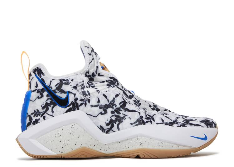 【 NIKE LEBRON SOLDIER 14 \u0027SISTERHOOD\u0027 / BLACK WHITE HYPER ROYAL 】 レブロン ソルジャー 黒いこと 黒いこと 白いこと 白いこと スニーカー メンズ ナイキ
