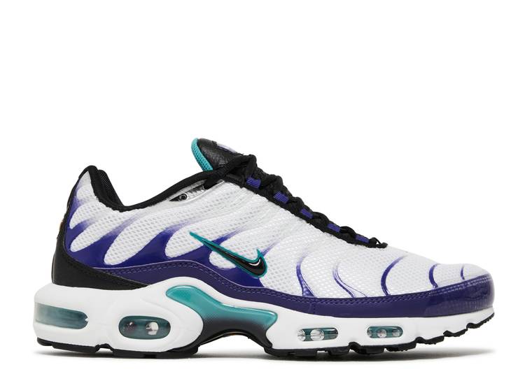 【 NIKE AIR MAX PLUS \u0027GRAPE\u0027 / WHITE GRAPE ICE NEW EMERALD 】 マックス 白いこと 白いこと エアマックスプラス スニーカー メンズ ナイキ