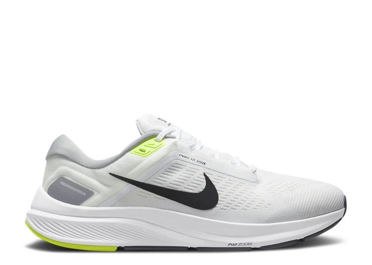 【 NIKE AIR ZOOM STRUCTURE 24 'WHITE PURE PLATINUM' / WHITE PURE PLATINUM PARTICLE 】 ズーム ピュア 白色 ホワイト プラチナム スニーカー メンズ ナイキ｜スニケス