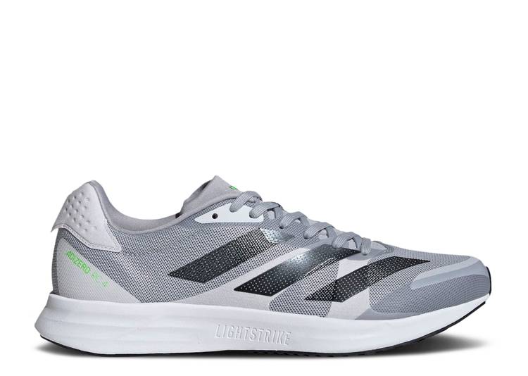 【 ADIDAS ADIZERO RC 4 'HALO SILVER BLACK' / HALO SILVER CORE BLACK DASH GREY 】 アディダス アディゼロ 銀色 シルバー コア 黒色 ブラック 灰色 グレー スニーカー メンズ