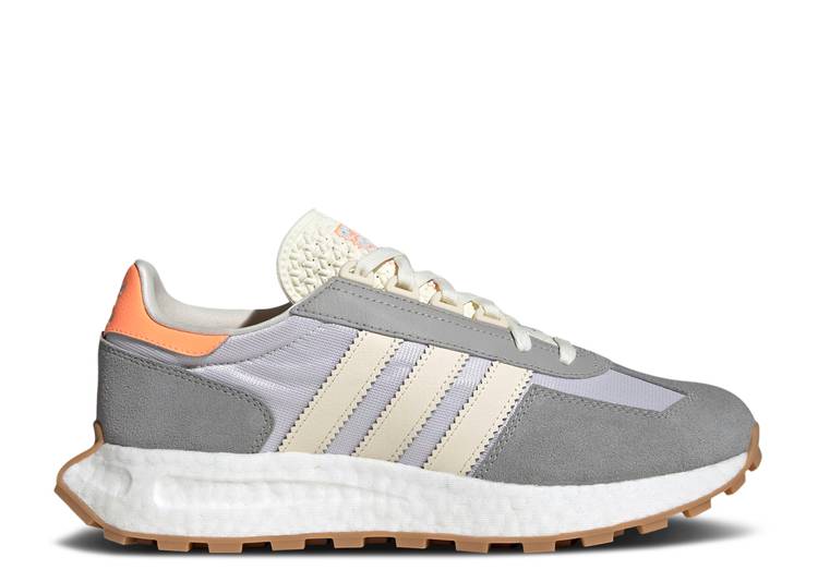 【 ADIDAS RETROPY E5 DASH GREY ECRU TINT / DASH GREY ECRU TINT OFF WHITE 】 アディダス 灰色 グレー 白色 ホワイト スニーカー メンズ