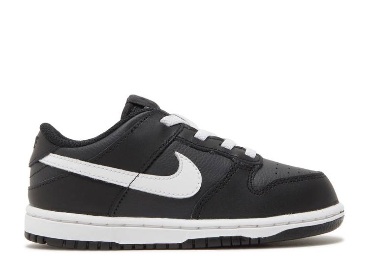 【 NIKE DUNK LOW TD 'BLACK PANDA' / BLACK OFF NOIR WHITE 】 ダンク 黒色 ブラック 白色 ホワイト ダンクロー ベビー ナイキ｜スニケス