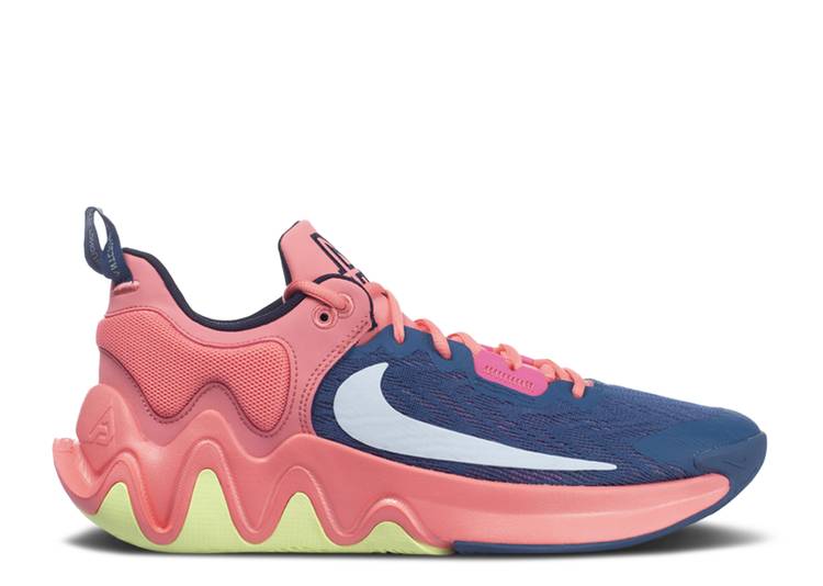 【 NIKE GIANNIS IMMORTALITY 2 \u0027DARK MARINA BLUE LASER CRIMSON\u0027 / DARK MARINA BLUE LASER CRIMSON 】 青味 青味 レーザ クリムゾン スニーカー メンズ ナイキ