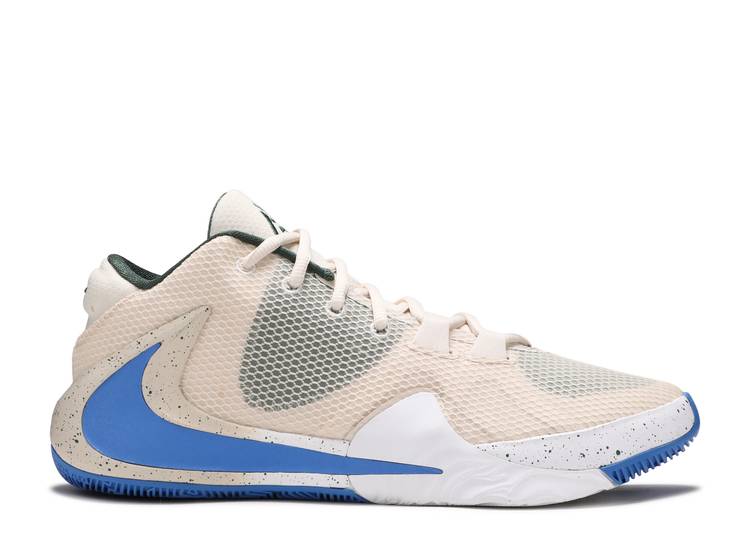 【 NIKE ZOOM FREAK 1 \u0027LIGHT CREAM\u0027 / LIGHT CREAM PACIFIC BLUE 】 望遠レンズ 皮膚軟化剤 パシフィック 青味 青味 望遠レンズフリーク スニーカー メンズ ナイキ