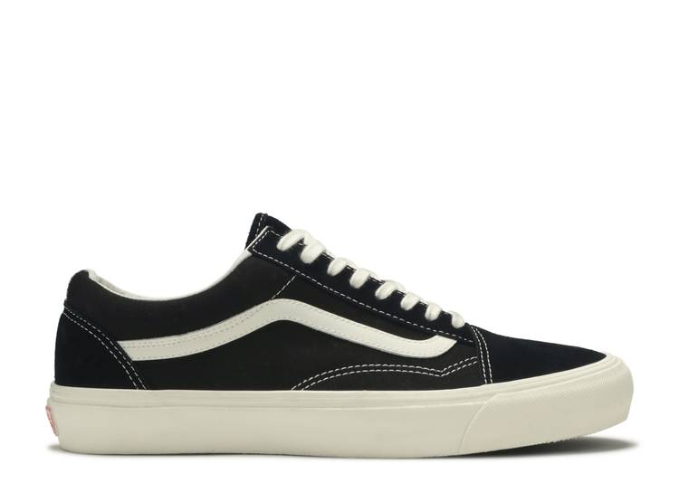 【 VANS OG OLD SKOOL LX 'BLACK' / BLACK MARSHMALLOW 】 バンズ 黒色 ブラック オールドスクール スニーカー メンズ ヴァンズ｜スニケス