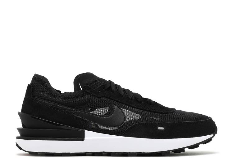 【 NIKE WAFFLE ONE 'BLACK' / SUMMIT WHITE WHITE BLACK ORANGE 】 ワッフル 白色 ホワイト 黒色 ブラック 橙 オレンジ スニーカー メンズ ナイキ