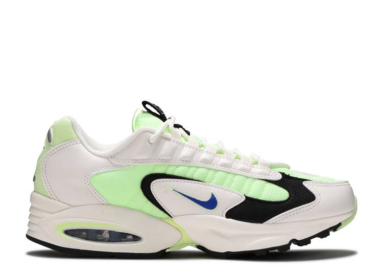 【 NIKE AIR MAX TRIAX 96 'VOLT' / BARELY VOLT SAIL BLACK RACER 】 マックス 黒色 ブラック エアマックス スニーカー メンズ ナイキ｜スニケス