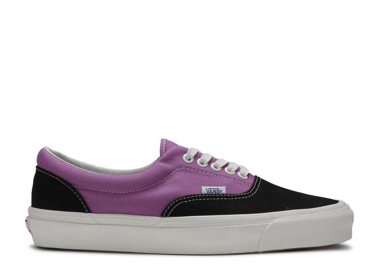 【 VANS OG ERA LX 'BLACK MULBERRY' / BLACK MULBERRY TRUE WHITE 】 バンズ 黒色 ブラック 白色 ホワイト スニーカー メンズ ヴァンズ|スニケス
