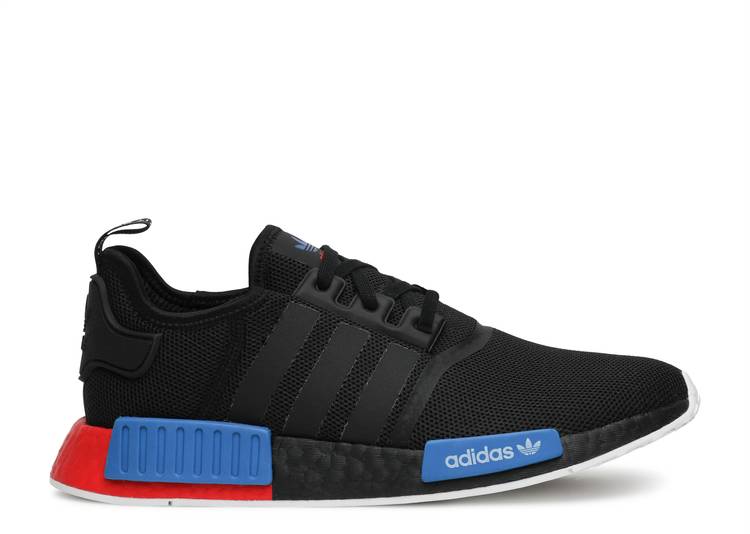 【 ADIDAS NMD_R1 'LUSH RED' / CORE BLACK CORE BLACK LUSH RED 】 アディダス コア 黒色 ブラック 赤 レッド スニーカー メンズ