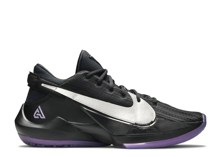 【 NIKE ZOOM FREAK 2 'DUSTY AMETHYST' / BLACK METALLIC SILVER DUSTY 】 ズーム 黒色 ブラック 銀色 シルバー ズームフリーク スニーカー メンズ ナイキ|スニケス