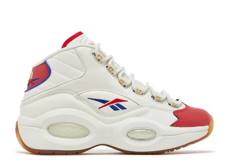 【 REEBOK QUESTION MID PHILADELPHIA 76ERS / CHALK VECTOR RED VECTOR BLUE 】 リーボック クエスチョン ミッド 赤 レッド 青色 ブルー クエスチョンミッド フィラデルフィア セブンティシクサーズ スニーカ