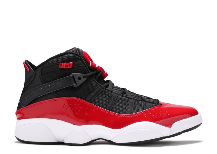 【 AIR JORDAN JORDAN 6 RINGS \'FITNESS RED\' / BLACK FITNESS RED WHITE 】 ナイキ リング 黒色 ブラック フィットネス 赤 レッド 白色 ホワイト エアジョーダン スニーカー メンズ|スニケス