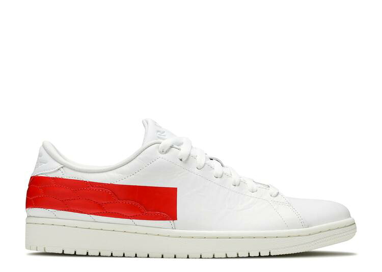 【 AIR JORDAN JORDAN 1 CENTRE COURT 'BANNED' / WHITE UNIVERSITY RED SAIL 】 ナイキ コート 白色 ホワイト 赤 レッド エアジョーダン スニーカー メンズ｜スニケス