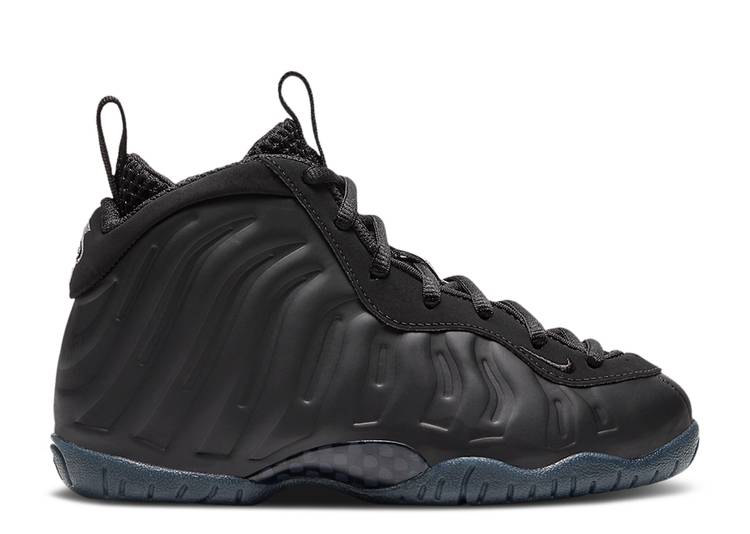 【 NIKE LITTLE POSITE ONE PS 'ANTHRACITE' 2020 / BLACK WOLF GREY ANTHRACITE BLACK 】 黒色 ブラック 灰色 グレー ジュニア キッズ ベビー マタニティ スニーカー ナイキ|スニケス