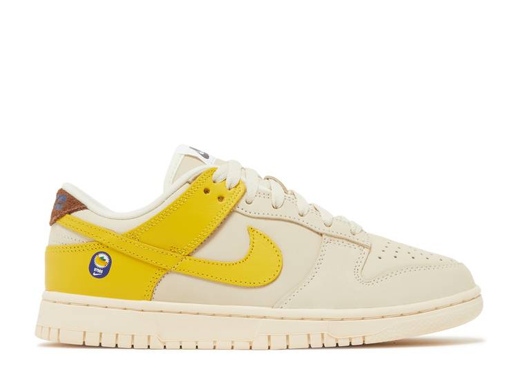 【 NIKE WMNS DUNK LOW LX 'BANANA' / COCONUT MILK VIVID SULFUR CACAO 】 ダンク ダンクロー スニーカー レディース ナイキ｜スニケス