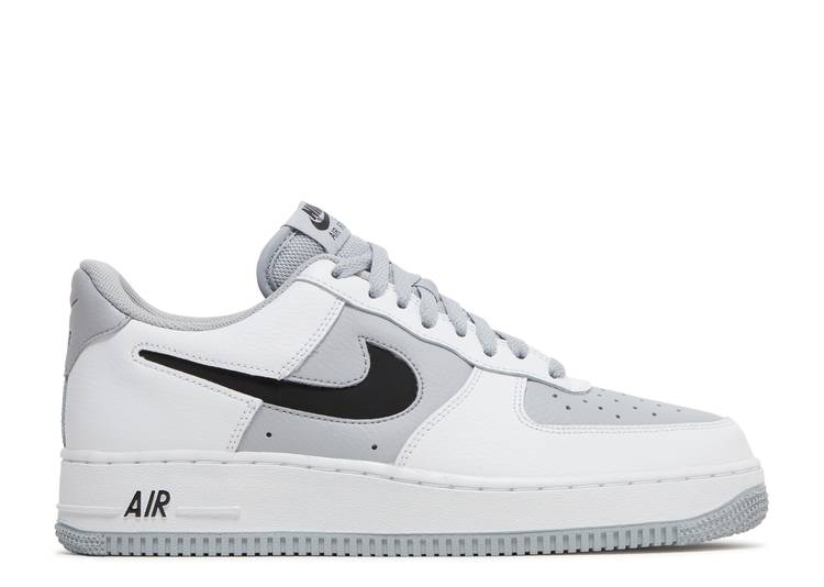 【 NIKE AIR FORCE 1 '07 LV8 'WOLF GREY' / WHITE BLACK WOLF GREY 】 白色 ホワイト 黒色 ブラック 灰色 グレー エアフォース スニーカー メンズ ナイキ|スニケス