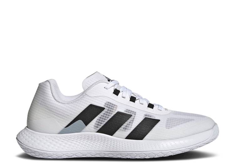【 ADIDAS FORCEBOUNCE WHITE BLACK / GREY ONE CORE BLACK CLOUD WHITE 】 アディダス 灰色 グレー コア 黒色 ブラック 白色 ホワイト スニーカー メンズ