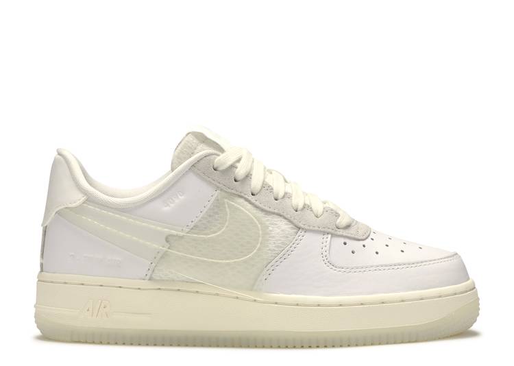 【 NIKE AIR FORCE 1 LOW TRANSPARENT SWOOSH / 1 21 20 】 エアフォース スニーカー メンズ ナイキ