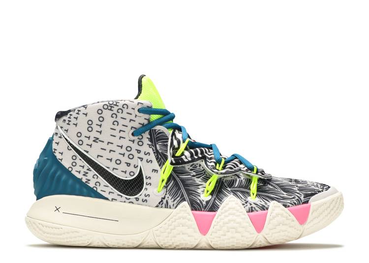 【 NIKE KYRIE HYBRID S2 EP WHAT THE NEON / VAST GREY SAIL VOLT BLACK 】 カイリー ハイブリッド 灰色 グレー 黒色 ブラック スニーカー メンズ ナイキ