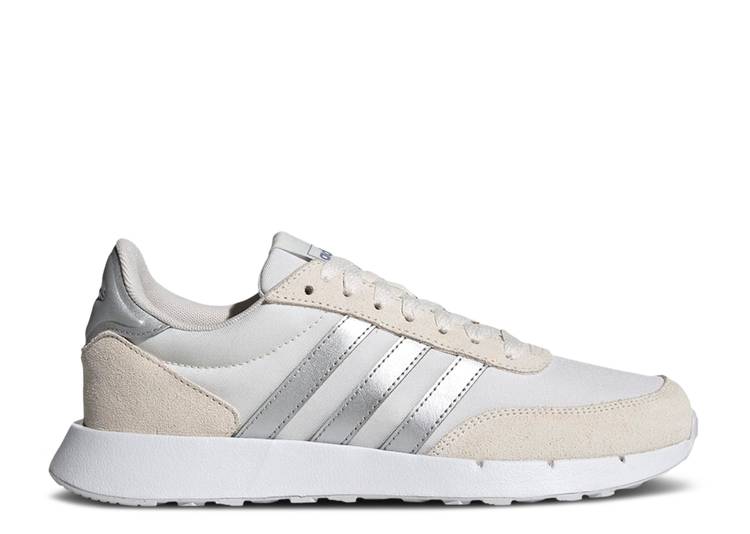 【 ADIDAS WMNS RUN 60S 2.0 'CHALK SILVER METALLIC' / CHALK WHITE SILVER METALLIC DASH 】 アディダス ラン 銀色 シルバー 白色 ホワイト スニーカー レディース 19,637円