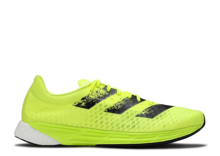 【 ADIDAS ADIZERO PRO 'SOLAR YELLOW' / SOLAR YELLOW CORE BLACK CLOUD 】 アディダス アディゼロ プロ 黄色 イエロー コア 黒色 ブラック スニーカー メンズ