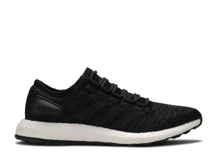 【 ADIDAS PUREBOOST 'CORE BLACK' / CORE BLACK SOLID GREY CORE BLACK 】 アディダス コア 黒色 ブラック ソリッド 灰色 グレー スニーカー メンズ