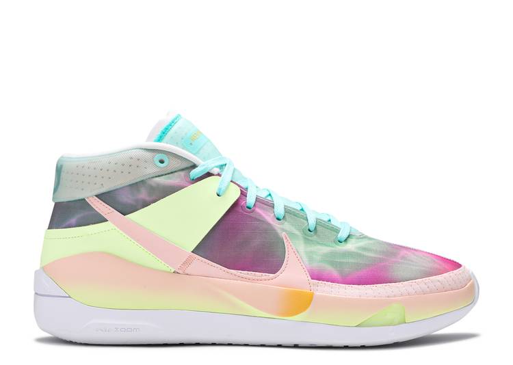 【 NIKE KD 13 EP \u0027CHILL\u0027 / WASHED CORAL LASER CRIMSON PALE 】 サー青少年 レーザ クリムゾン スニーカー メンズ ナイキ
