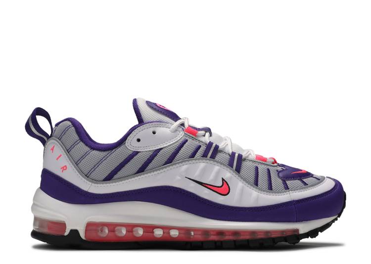 【 NIKE WMNS AIR MAX 98 'RAPTORS' / WHITE RACER PINK REFLECT SILVER 】 マックス 白色 ホワイト ピンク 銀色 シルバー エアマックス スニーカー レディース ナイキ|スニケス