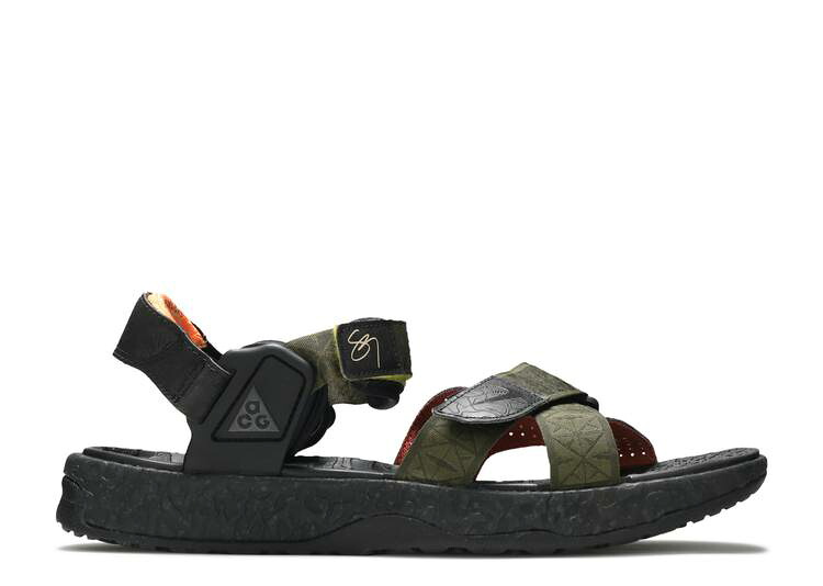 【 NIKE SIG ZANE X ACG AIR DESCHUTZ+ 'OLIVE CANVAS' / OLIVE CANVAS BLACK 】 オリーブ 黒色 ブラック スニーカー メンズ ナイキ｜スニケス