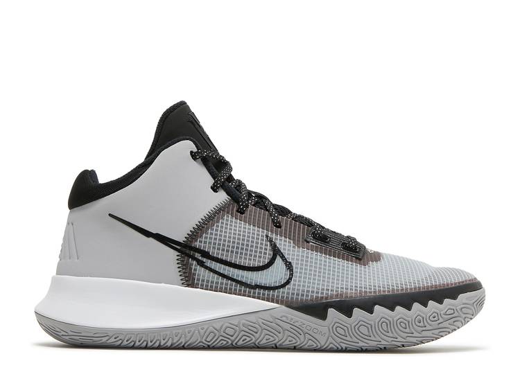 【 NIKE KYRIE FLYTRAP 4 'WOLF GREY WHITE' / WOLF GREY WHITE METALLIC SILVER 】 カイリー フライトラップ 灰色 グレー 白色 ホワイト 銀色 シルバー スニーカー メンズ ナイキ｜スニケス