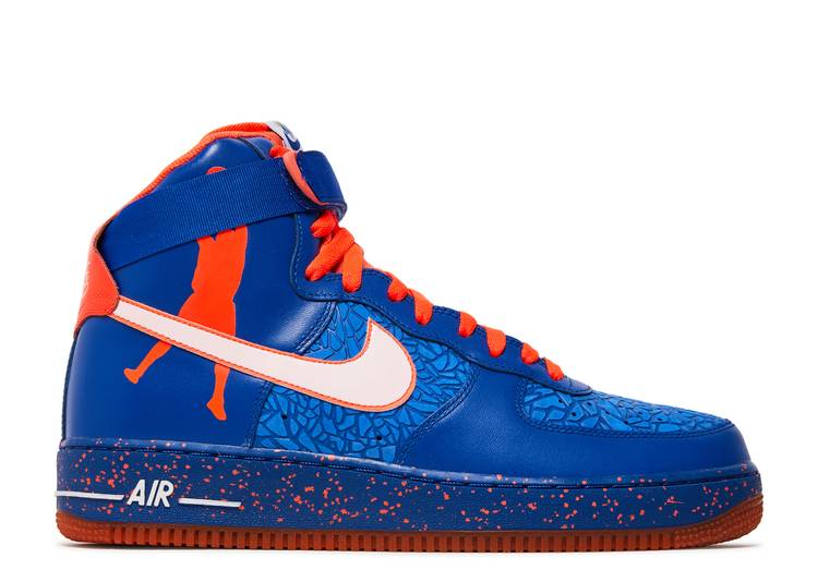 【 NIKE AIR FORCE 1 HIGH CMFT PREMIUM QS 'RASHEED WALLACE' / GAME ROYAL WHITE 】 ハイ プレミアム ゲーム 白色 ホワイト エアフォース ゲームロイヤル 青 ブルー スニーカー メンズ ナイキ|スニケス