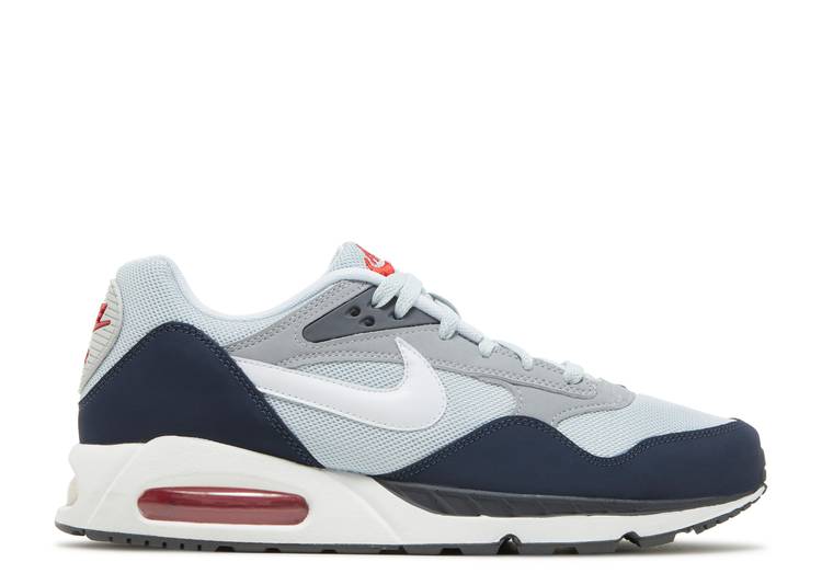 【 NIKE AIR MAX CORRELATE / PURE PLATINUM WHITE DARK BLUE 】 マックス 純然たる プラチナム 白いこと 白いこと 青味 青色 エア湖マックス スニーカー メンズ ナイキ メンズ靴-靴-スニーカー