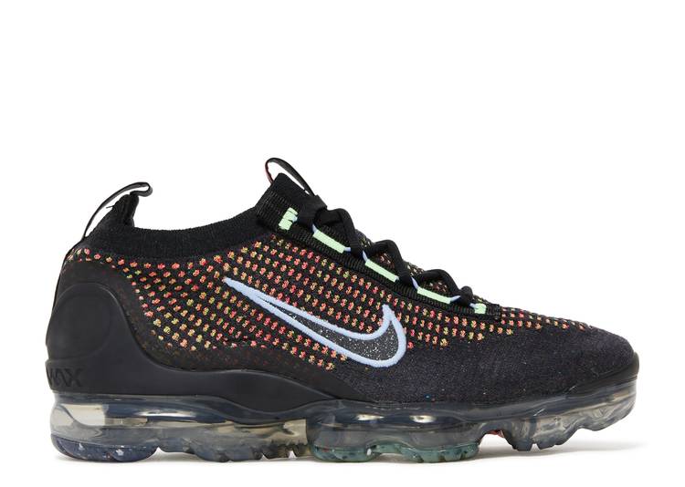 【 NIKE WMNS AIR VAPORMAX 2021 FLYKNIT 'MULTI-COLOR' / MULTI COLOR LIME GLOW RACER PINK 】 フライニット ライム ピンク エアヴェイパーマックス 'MULTICOLOR' スニーカー レディース ナイキ|スニケス