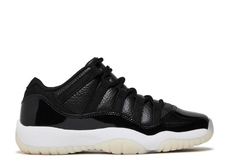 【 AIR JORDAN JORDAN 11 RETRO LOW GS '72-10' / BLACK GYM RED WHITE SAIL 】 ナイキ 黒色 ブラック 赤 レッド 白色 ホワイト エアジョーダン '7210' ジュニア キッズ ベビー マタニティ スニーカー|スニケス
