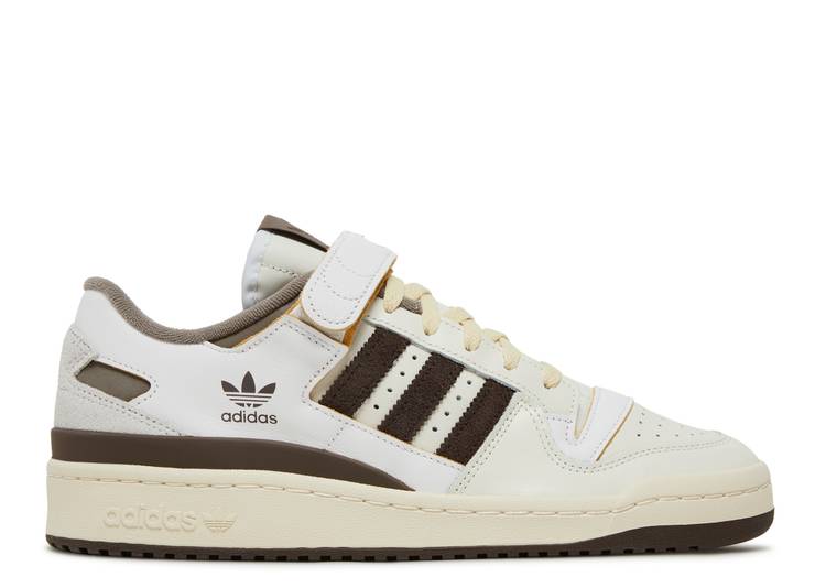 【 ADIDAS FORUM 84 LOW \u0027OFF WHITE BROWN\u0027 / OFF WHITE BROWN CREAM WHITE 】 アディダス 討論会 白いこと 白いこと 赤銅色 赤銅色 皮膚軟化剤 スニーカー メンズ