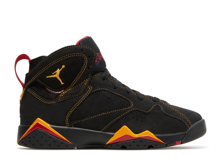 【 AIR JORDAN JORDAN 7 RETRO GS 'CITRUS' 2022 / BLACK CITRUS VARSITY RED 】 ナイキ 黒色 ブラック 赤 レッド エアジョーダン ジュニア キッズ ベビー マタニティ スニーカー