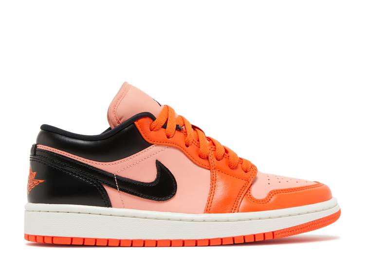 【 AIR JORDAN WMNS JORDAN 1 LOW SE 'RUSH ORANGE BLACK' / CRIMSON BLISS RUSH ORANGE SAIL 】 ナイキ 橙 オレンジ クリムゾン ラッシュ エアジョーダン スニーカー レディース 37,505円