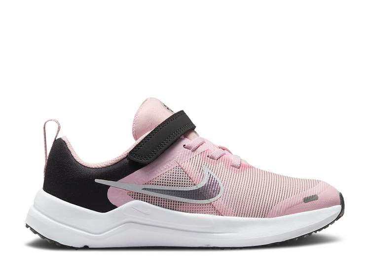 【 NIKE DOWNSHIFTER 12 PS PINK FOAM / PINK FOAM BLACK FLAT PEWTER 】 ピンク 黒色 ブラック ジュニア キッズ ベビー マタニティ スニーカー ナイキ