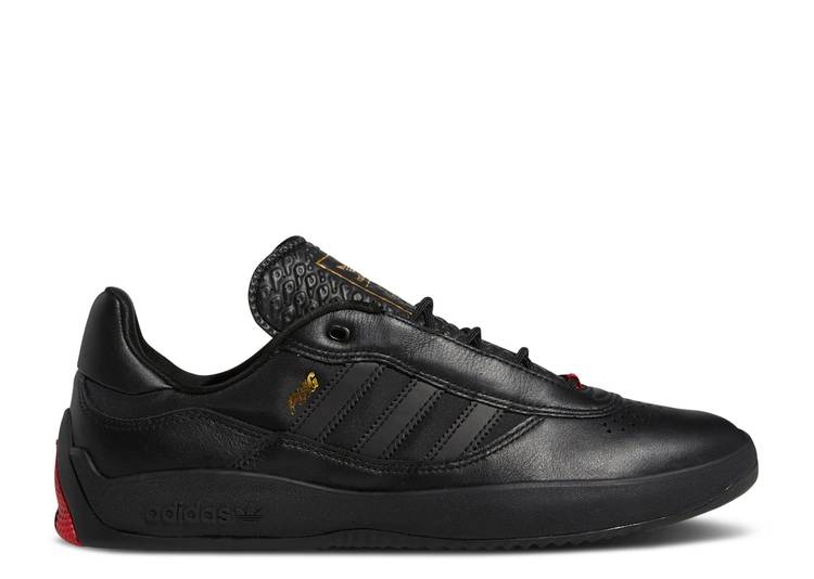 【 ADIDAS PUIG 'BLACK SCARLET' / CORE BLACK CORE BLACK SCARLET 】 アディダス コア 黒色 ブラック スニーカー メンズ｜スニケス