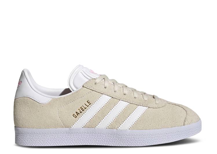 【 ADIDAS WMNS GAZELLE 'OFF WHITE' / OFF WHITE CLOUD WHITE CLEAR PINK 】 アディダス ガゼル 白色 ホワイト ピンク スニーカー レディース|スニケス